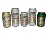 Lote 05x Latas Cerveja Itaipava